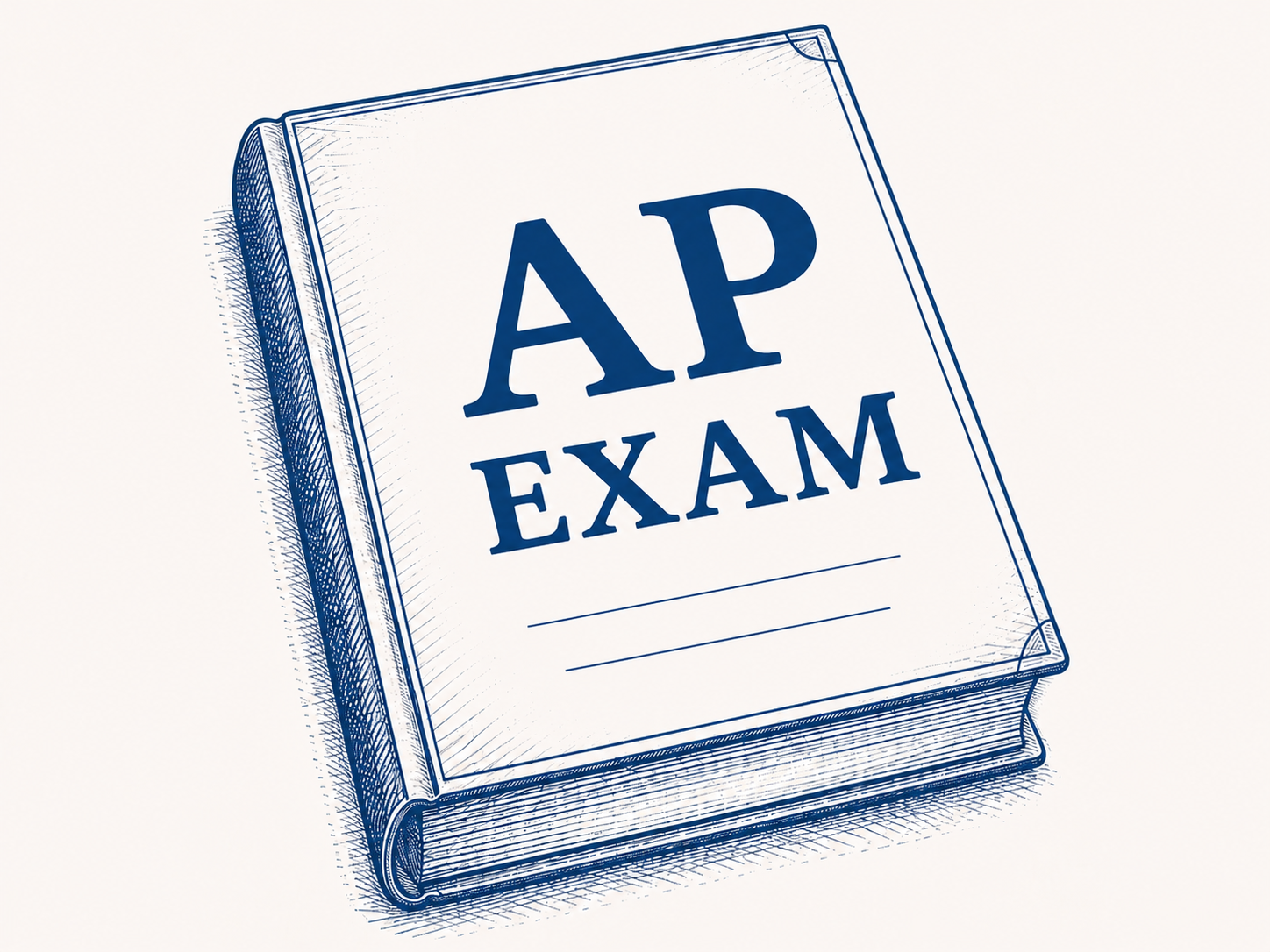 AP exam preparation illustration