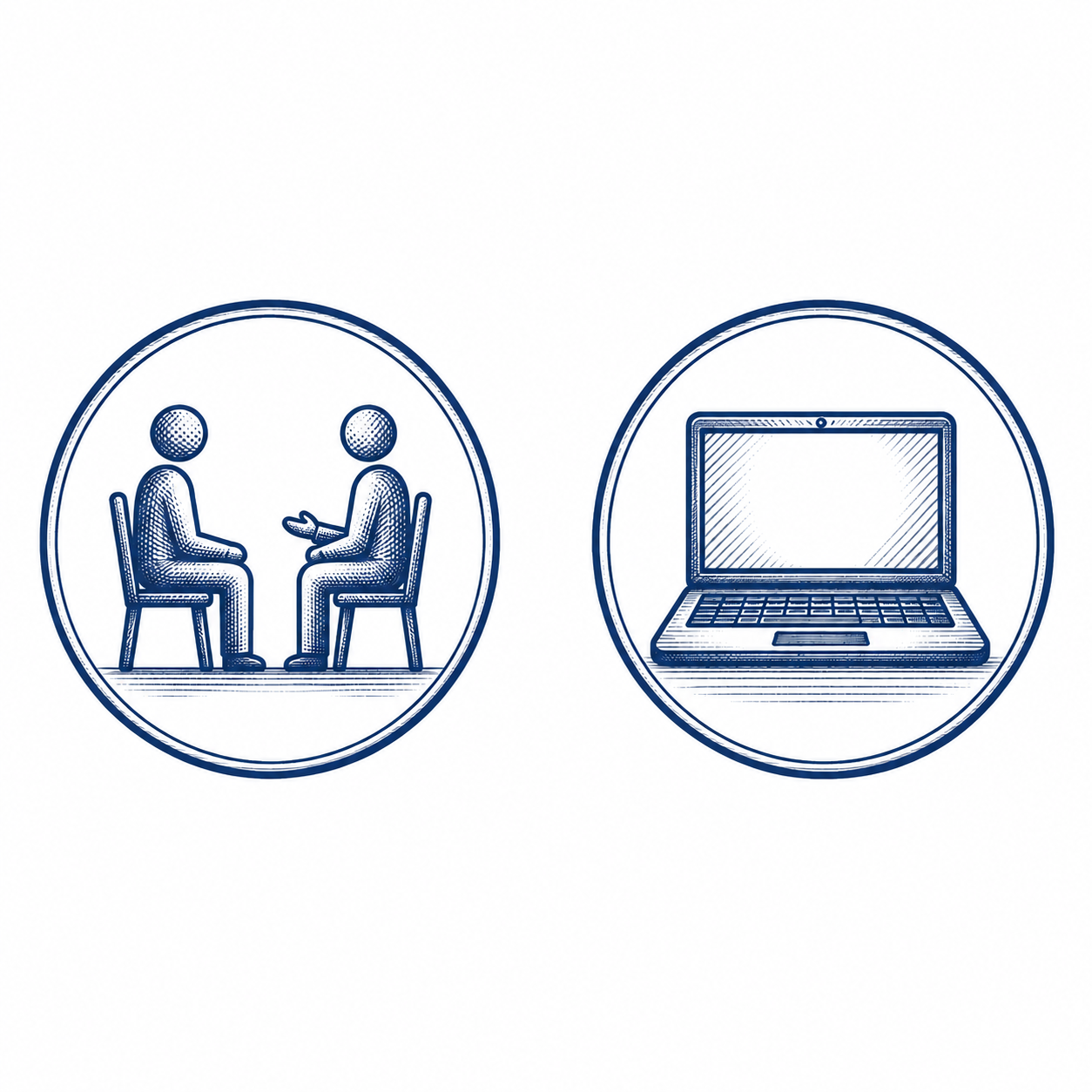 In-person and online availability